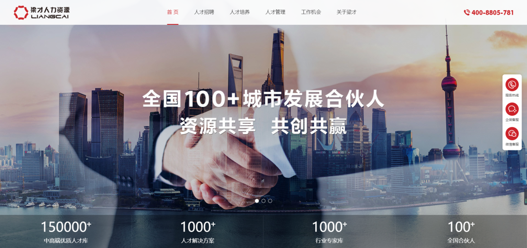 捷點案例 | 梁才人力資源，同心同行，達...